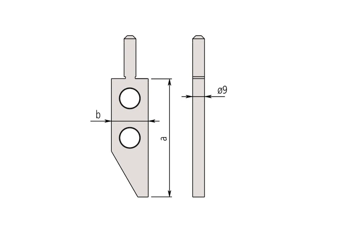 07CZA044 Mitutoyo Surface Plate Type Jaw for 552-Series Caliper
