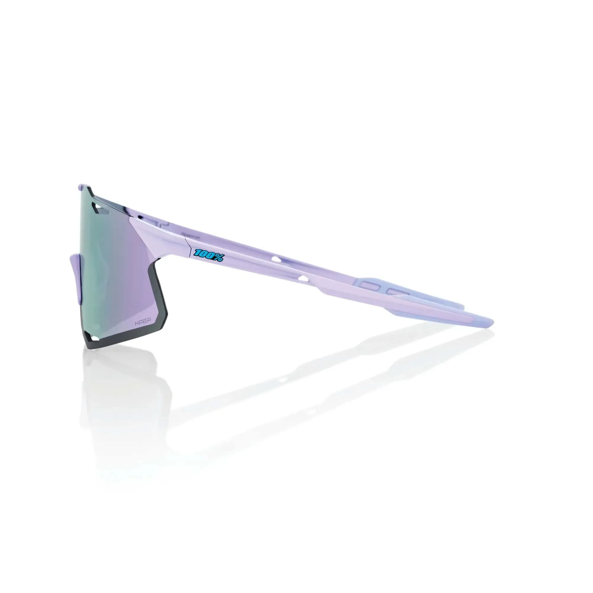 100% Hypercraft Glasses Gloss Lavender / HiPER Lavender Mirror Lens