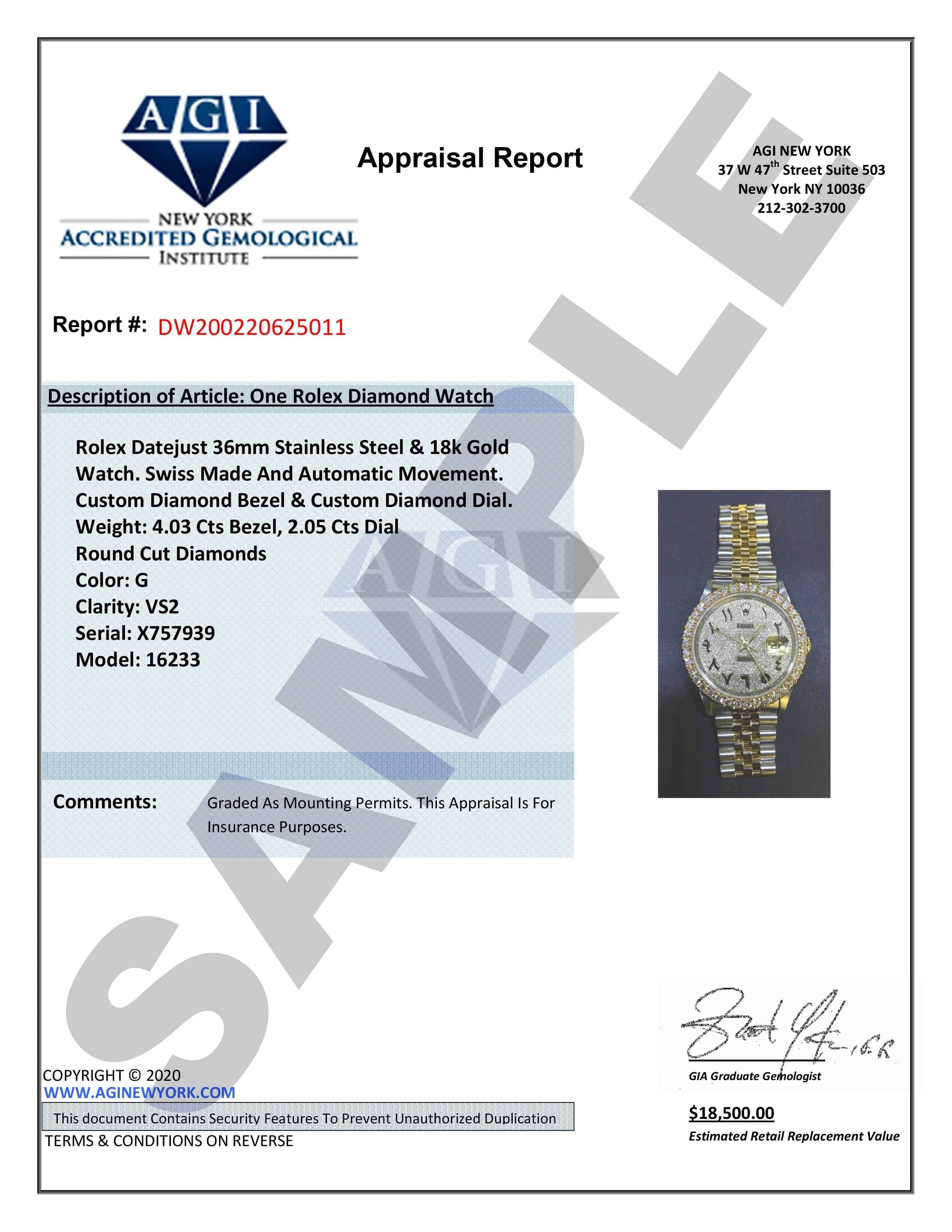 116200 | Rolex Datejust Watch | 36Mm | Erotic Dial | Oyster Band