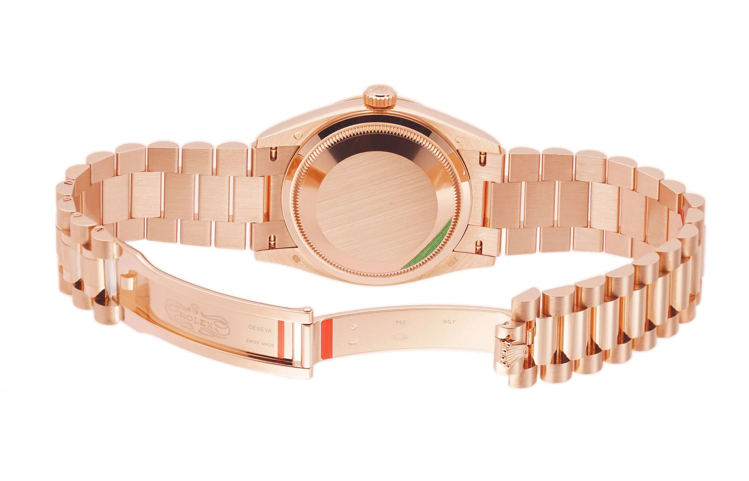 18K Everose Gold President Eisenkiesel Roman Diamond Dial