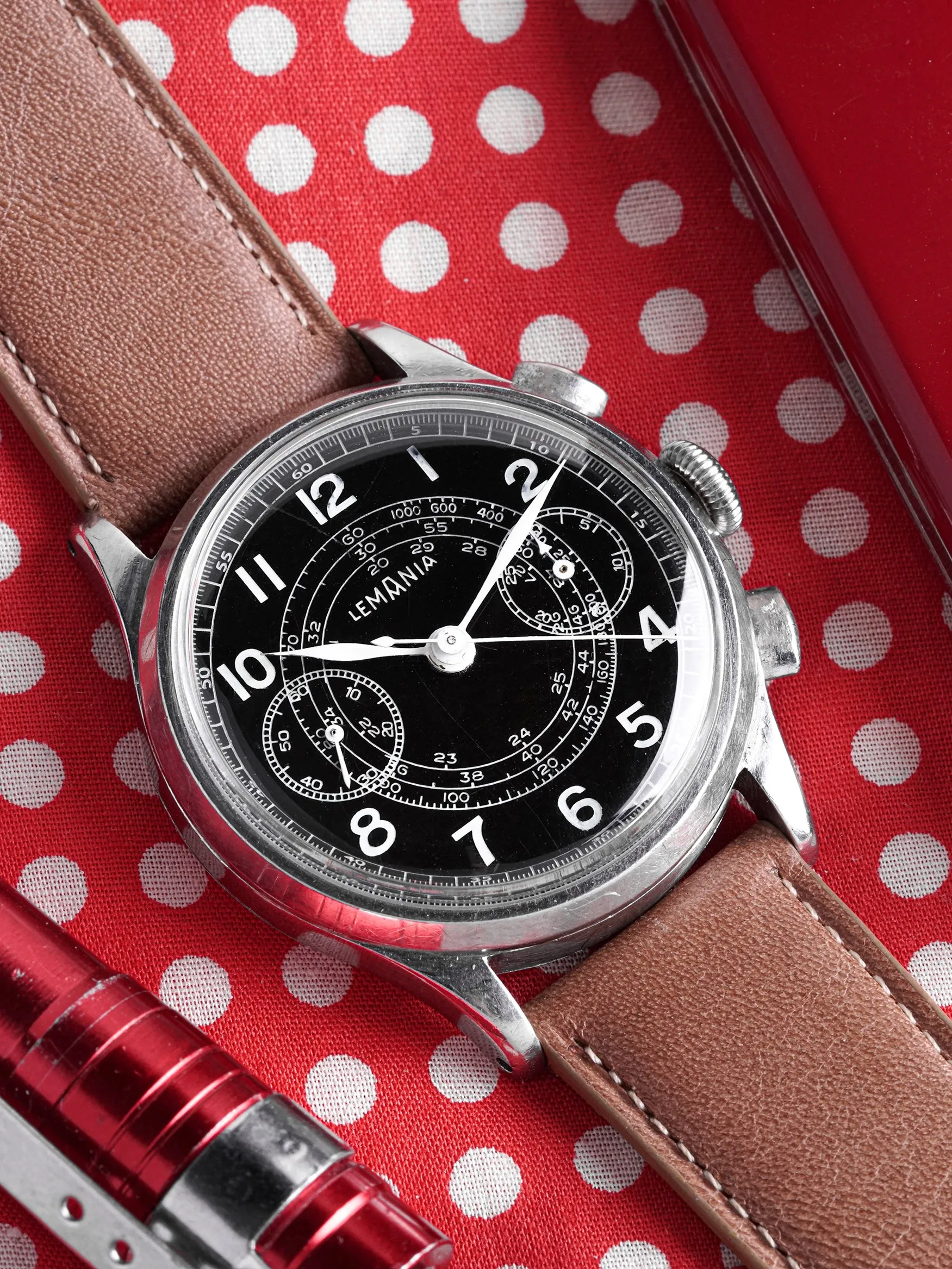 1940s Lemania Chronograph Cal. 15TL