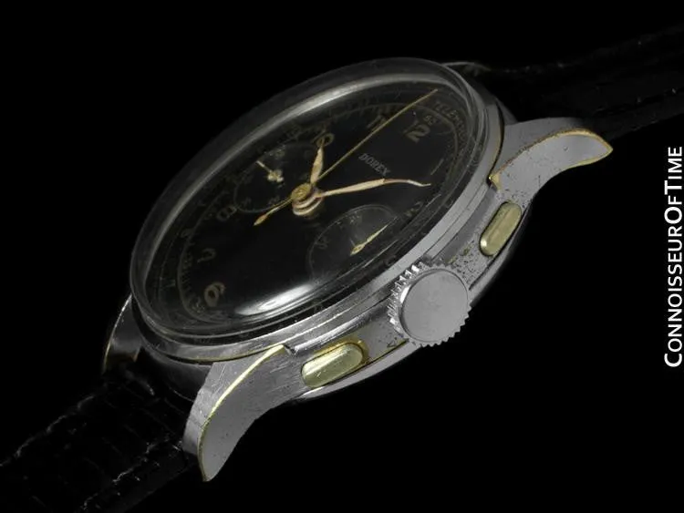 1940's Swiss Vintage Professional & Sporting Telemeter Mens Chronograph Watch