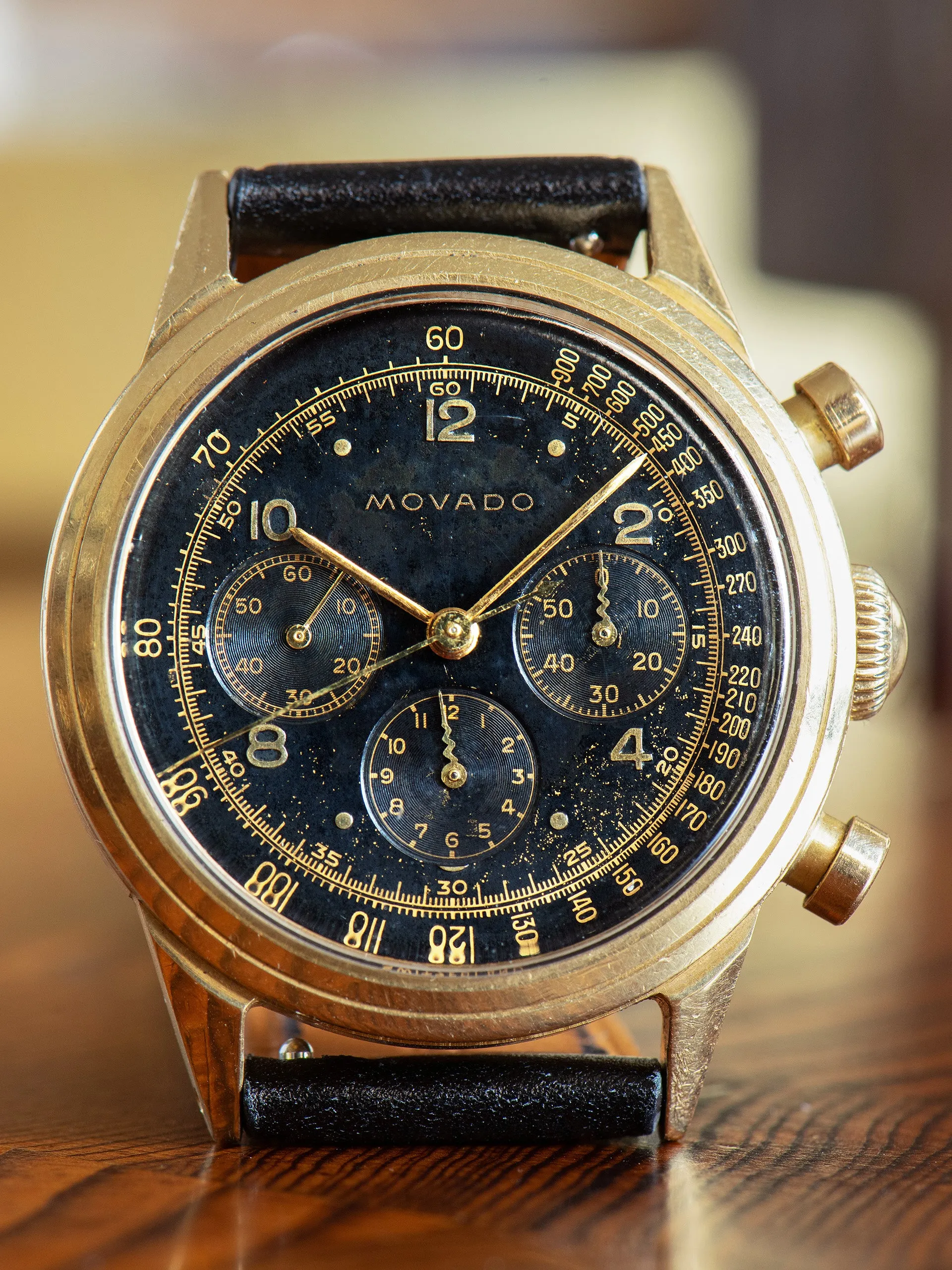1950s Movado Chronograph (Ref. 9038) "Cal. M95"
