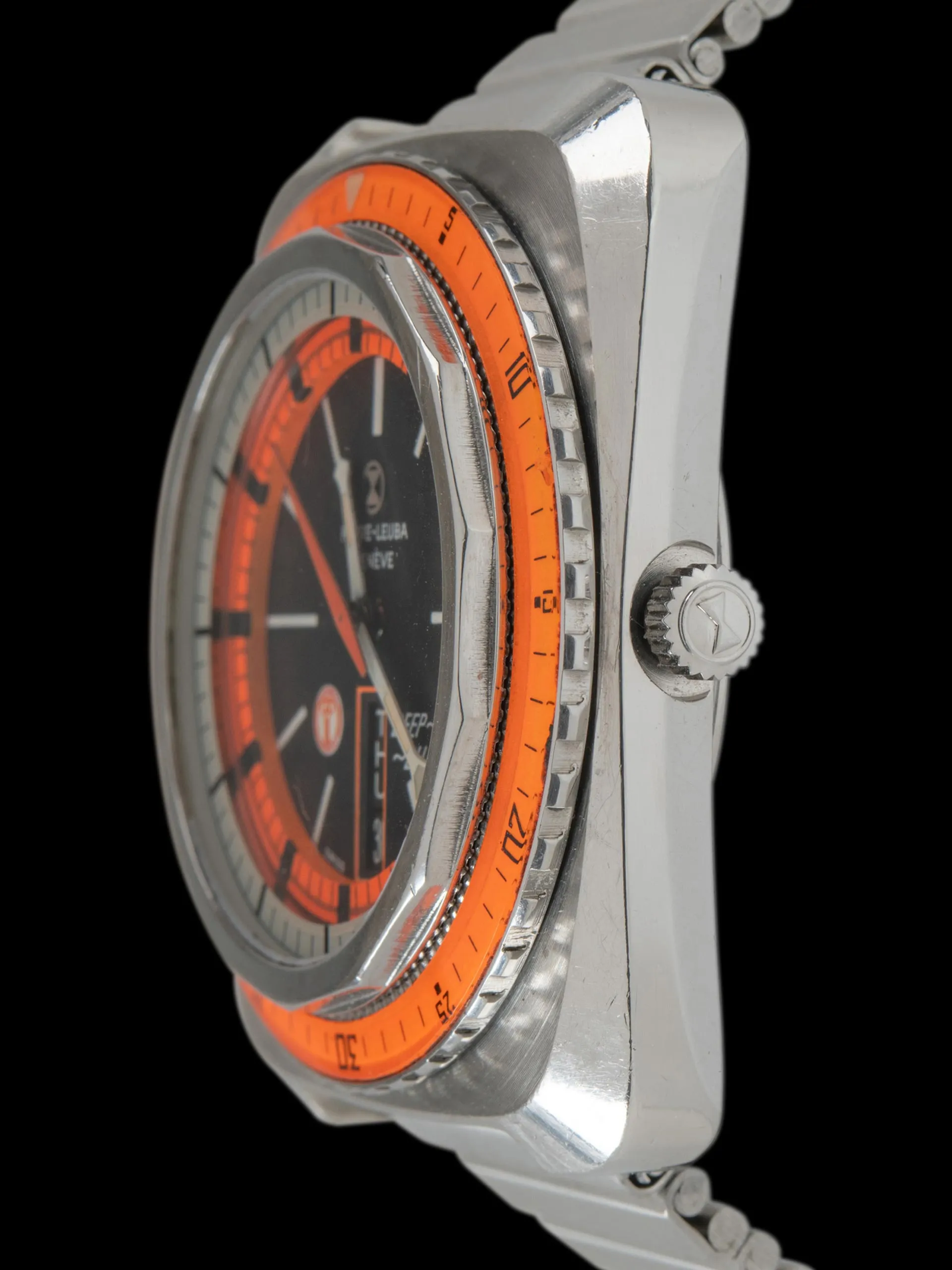 1960s Favre-Leuba Deep Blue (Ref. 59973) "U.S. Diver's"