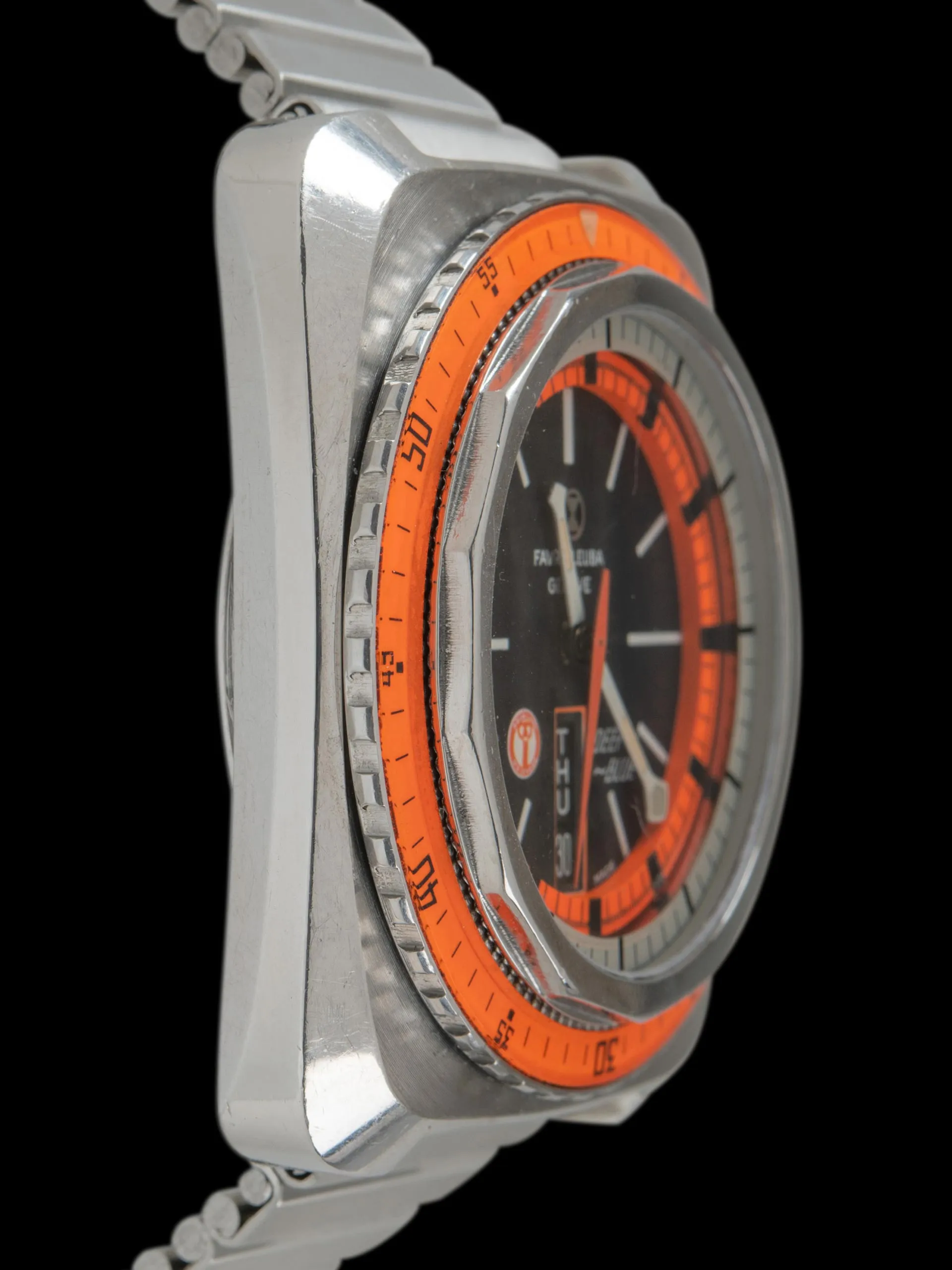 1960s Favre-Leuba Deep Blue (Ref. 59973) "U.S. Diver's"