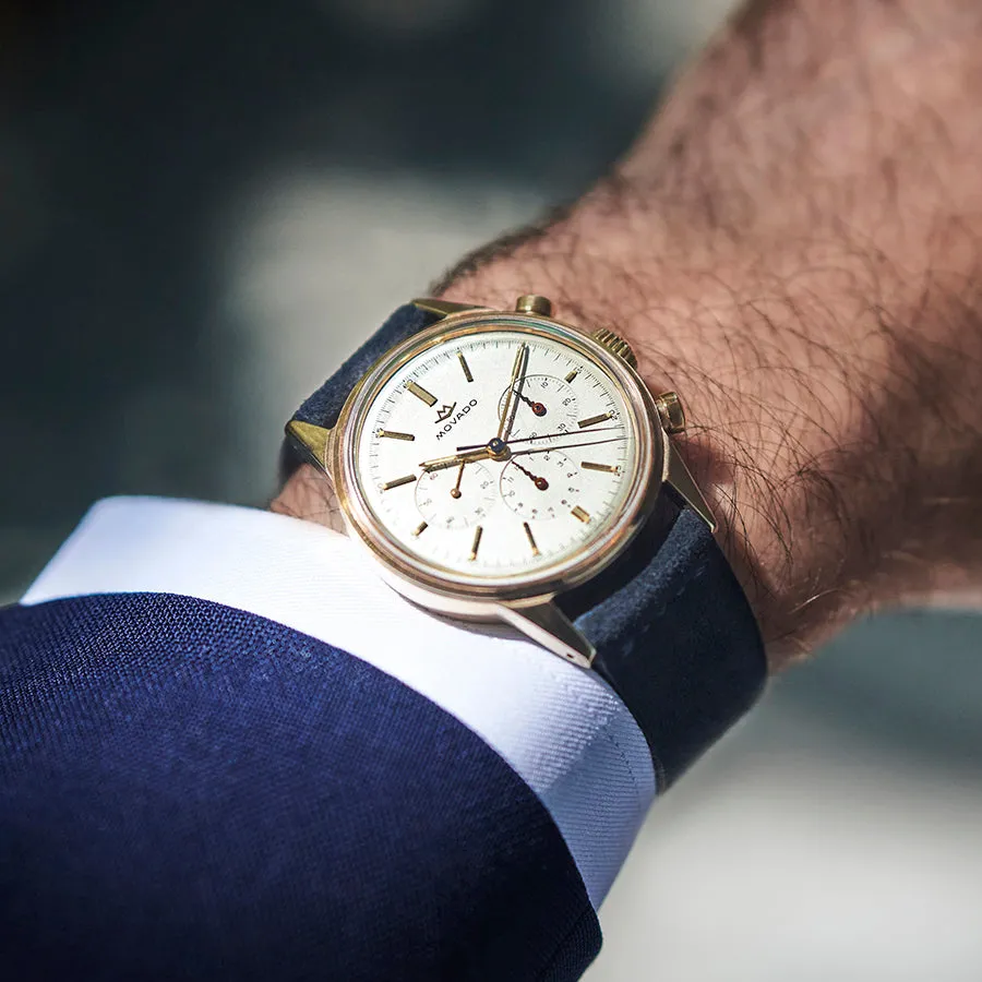 1960s Movado M95 Sub-Sea Chronograph Ref. 95-224-568 In 14k Yellow Gold