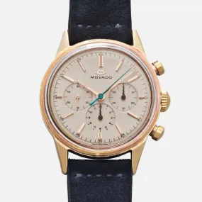 1960s Movado M95 Sub-Sea Chronograph Ref. 95-224-568 In 14k Yellow Gold