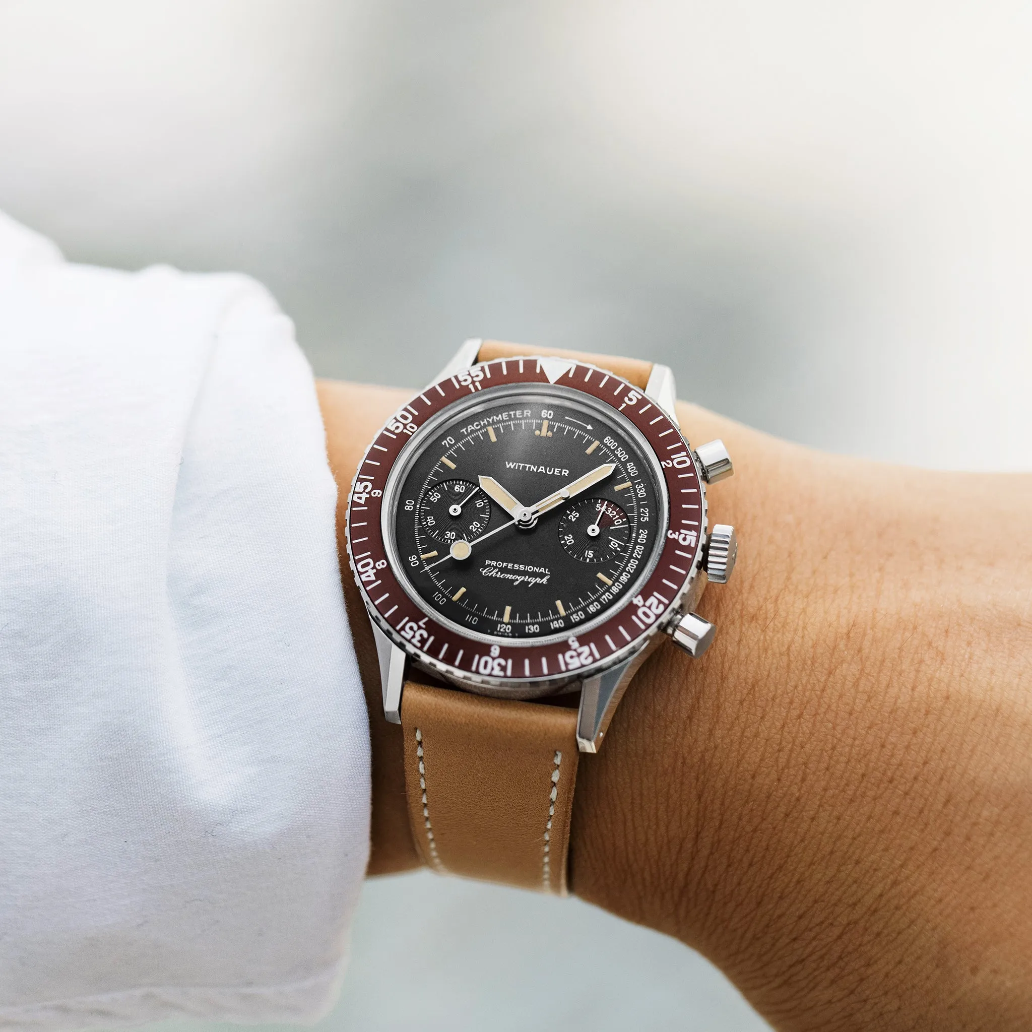 1960s Wittnauer 239T Professional Chronograph Ref. 7004