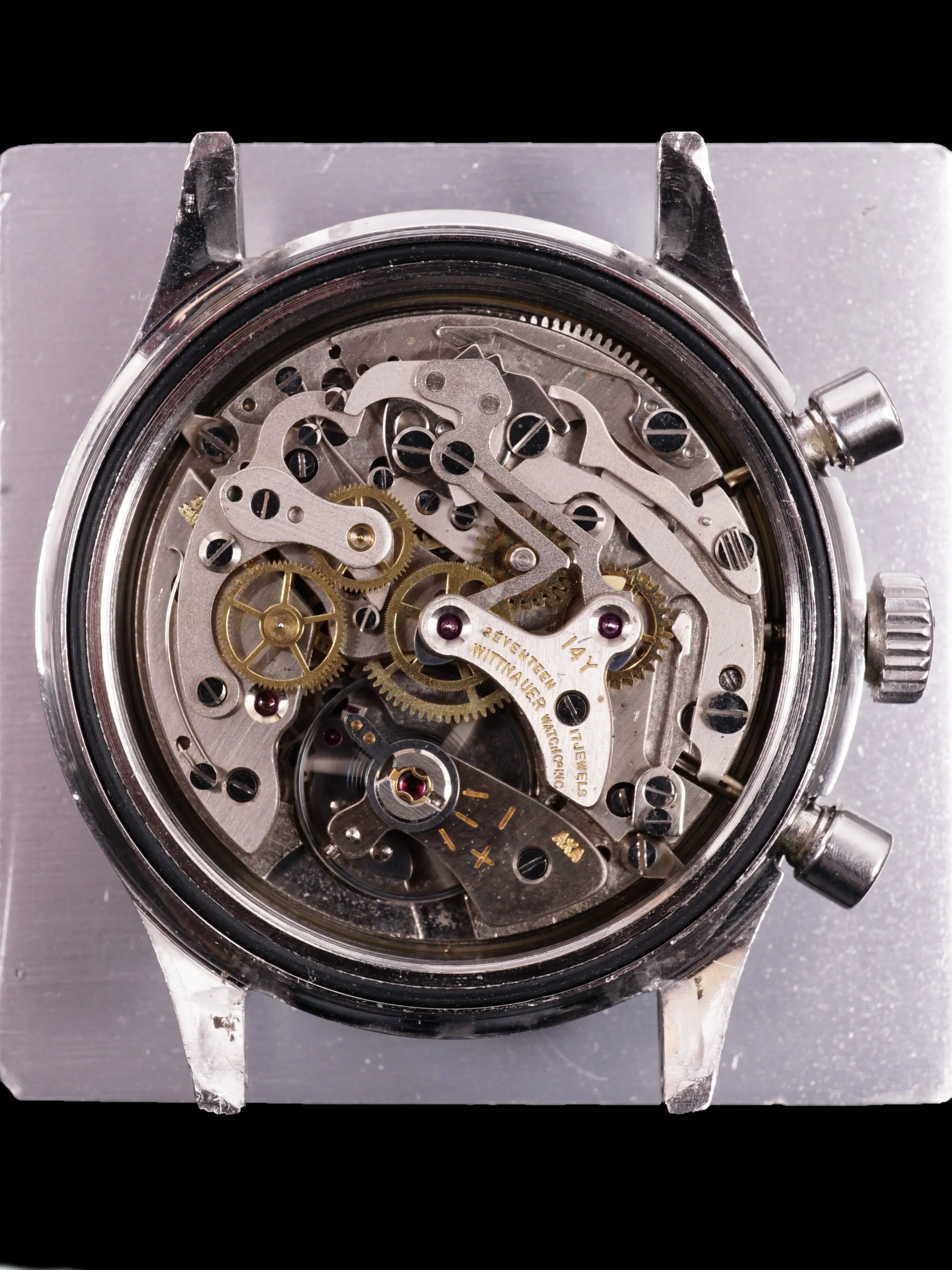 1960s Wittnauer Genève Professional Chronograph Reference 7004A