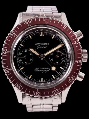 1960s Wittnauer Genève Professional Chronograph Reference 7004A
