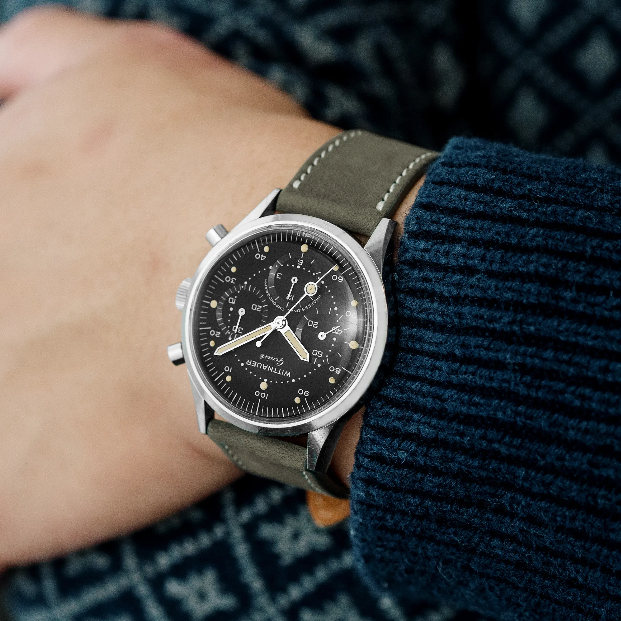 1960s Wittnauer Professional Chronograph Ref. 242T