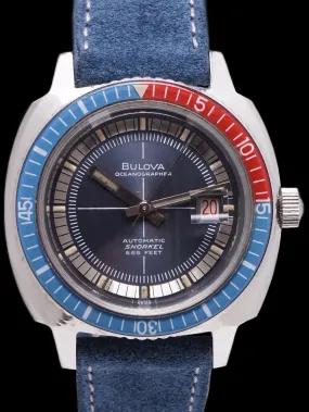 1969 Bulova Oceanographer Snorkel "M"