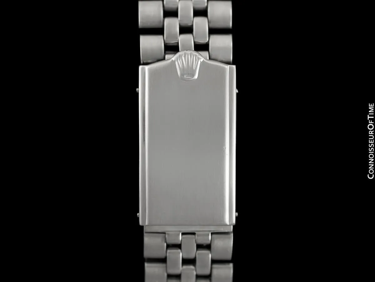 1969 Rolex Vintage Turn-O-Graph Thunderbird Datejust Mens Watch, 1625 - Stainless Steel & 18K White Gold
