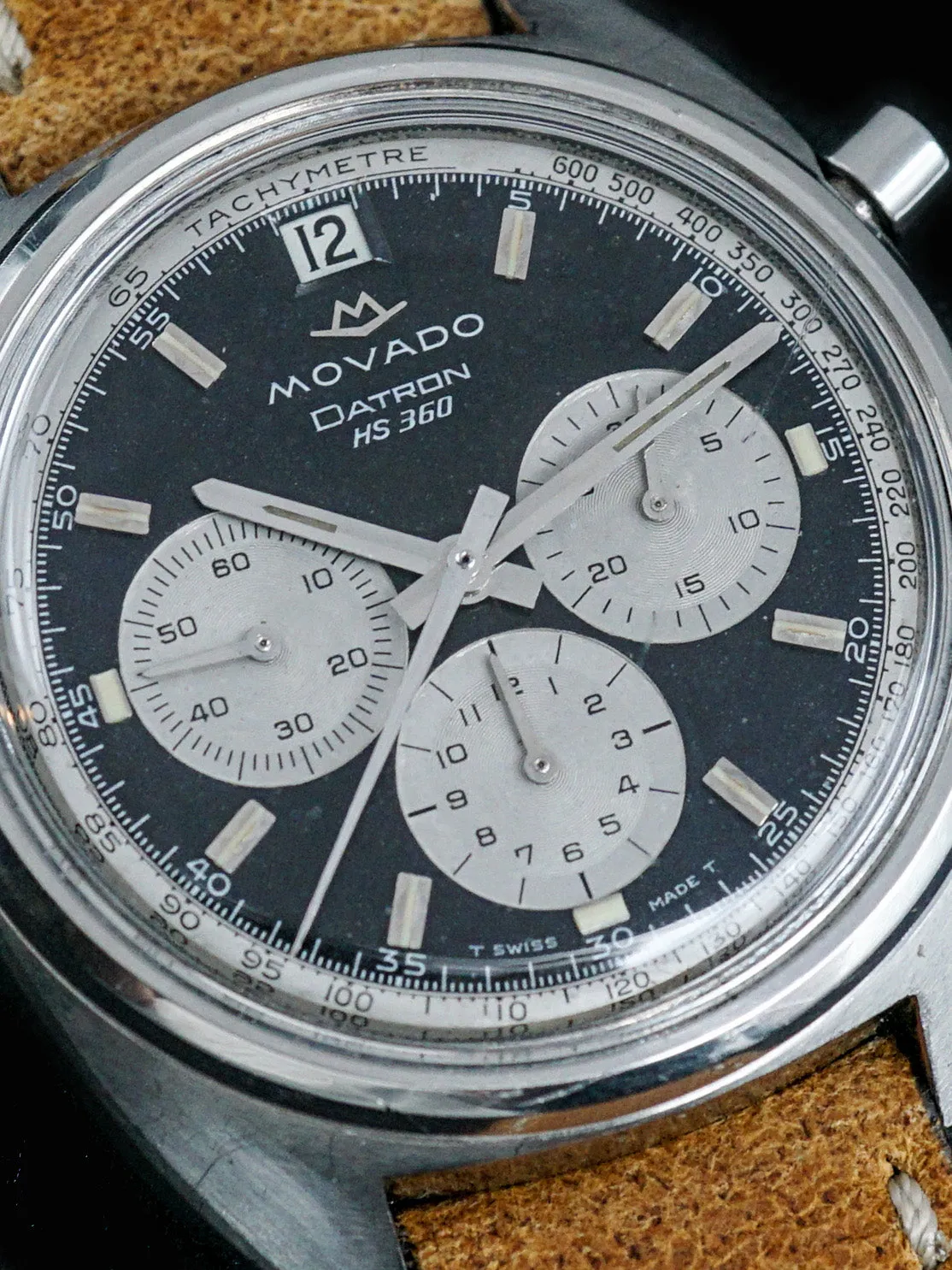 1970 Movado Datron HS360 Zenith "El Primero" Ref. 434-705-502