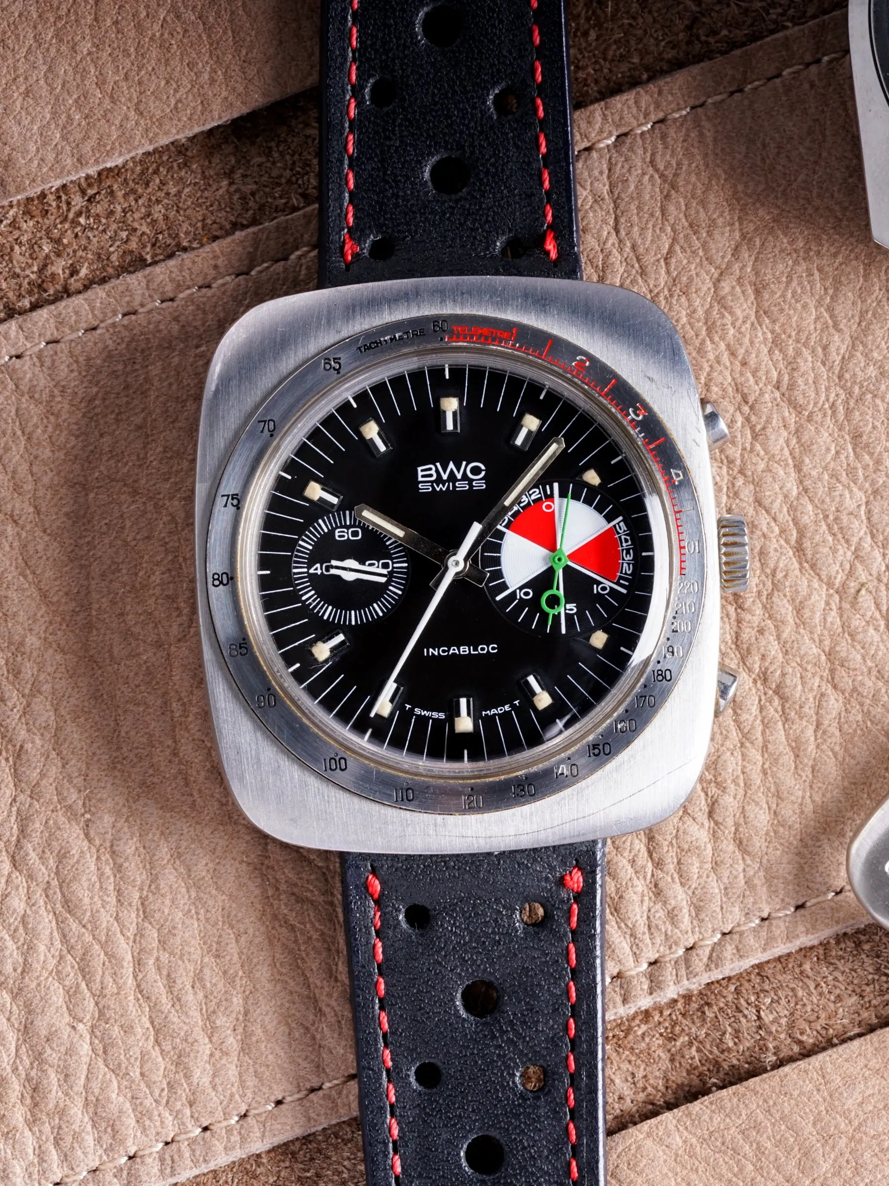 1970s BWC Chronograph (Ref. 953013) "Valjox Cal. 7733"