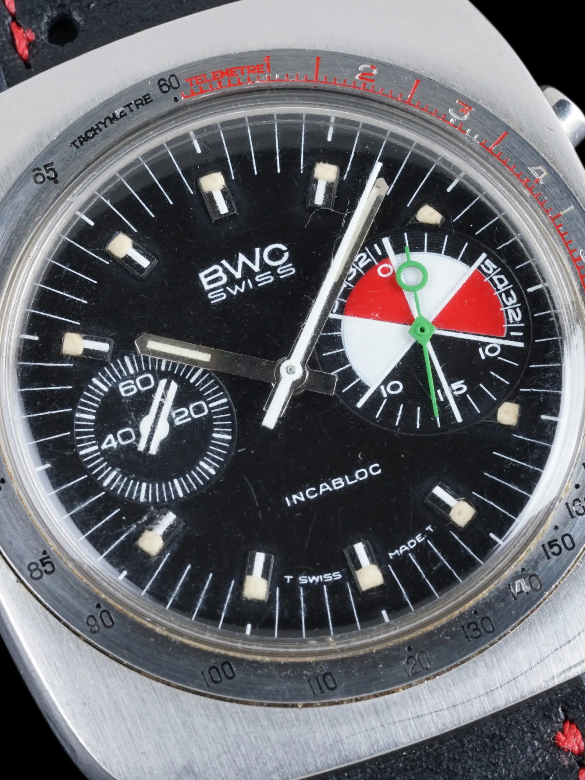 1970s BWC Chronograph (Ref. 953013) "Valjox Cal. 7733"