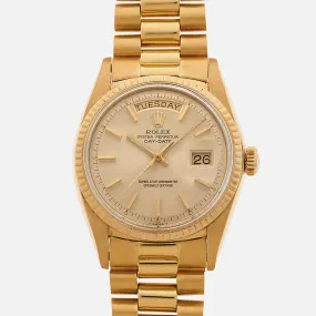 1971 Rolex Day-Date Ref. 1803 On Bracelet