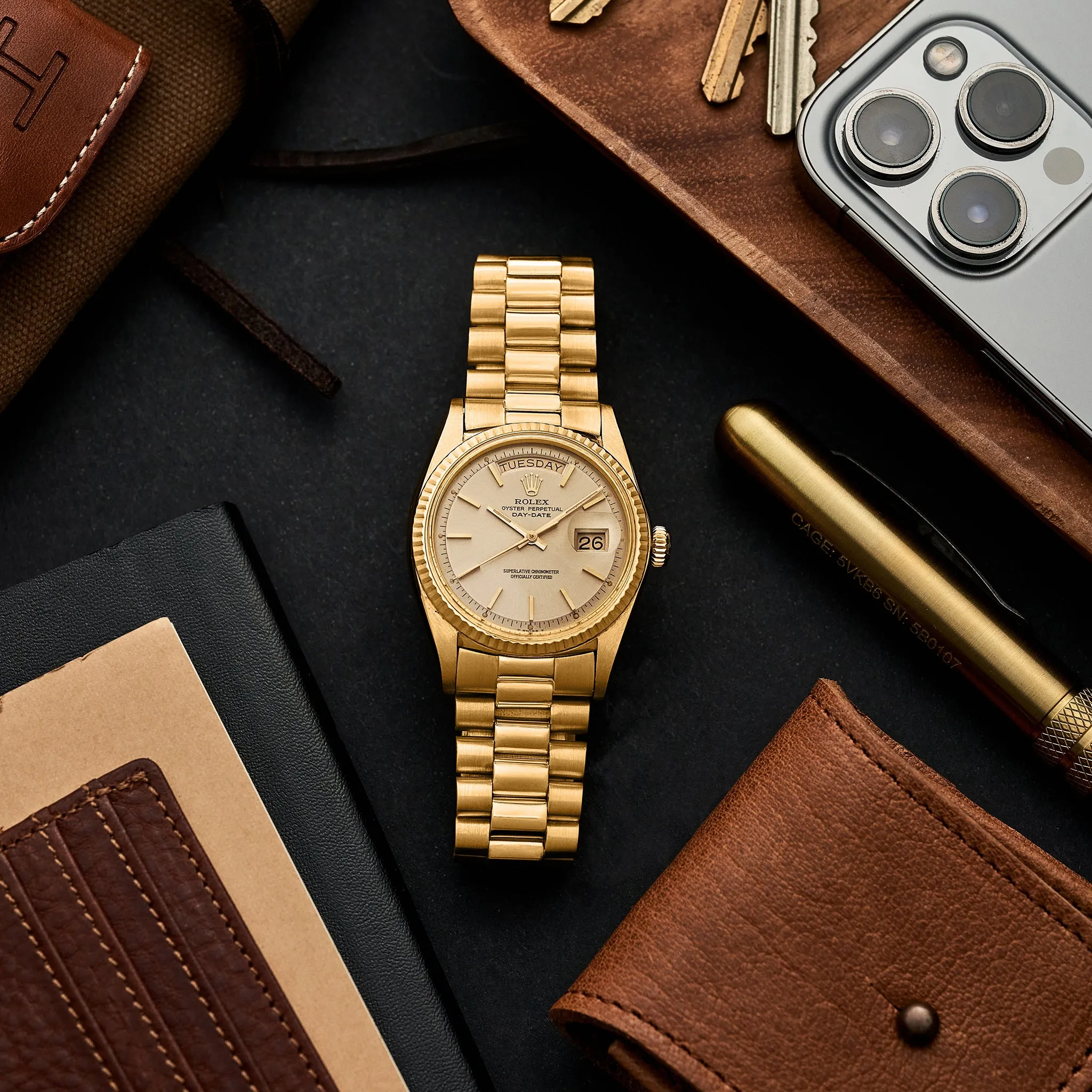 1971 Rolex Day-Date Ref. 1803 On Bracelet