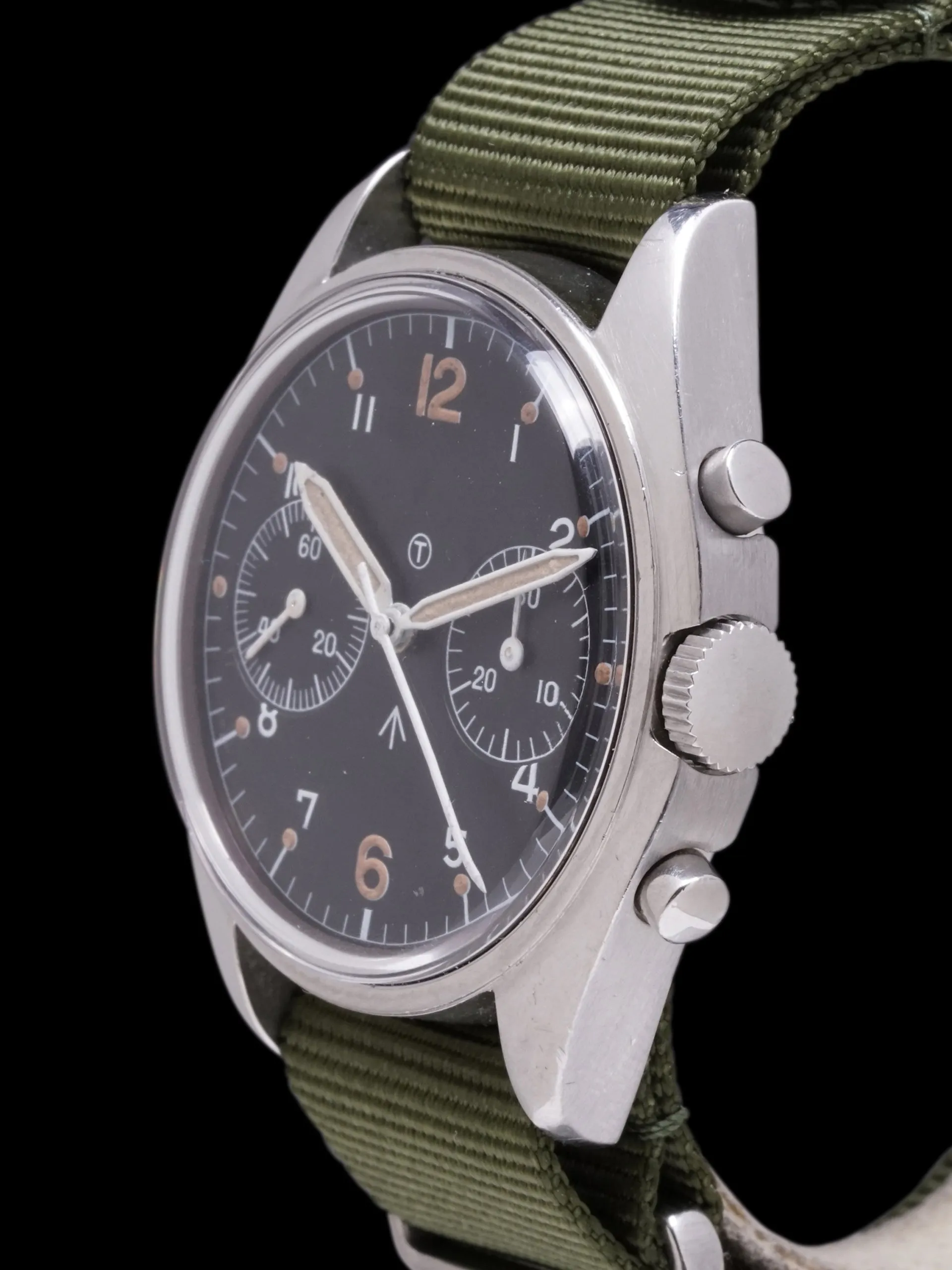 1973 CWC Royal Navy Pilots Chronograph "Sterile Dial"