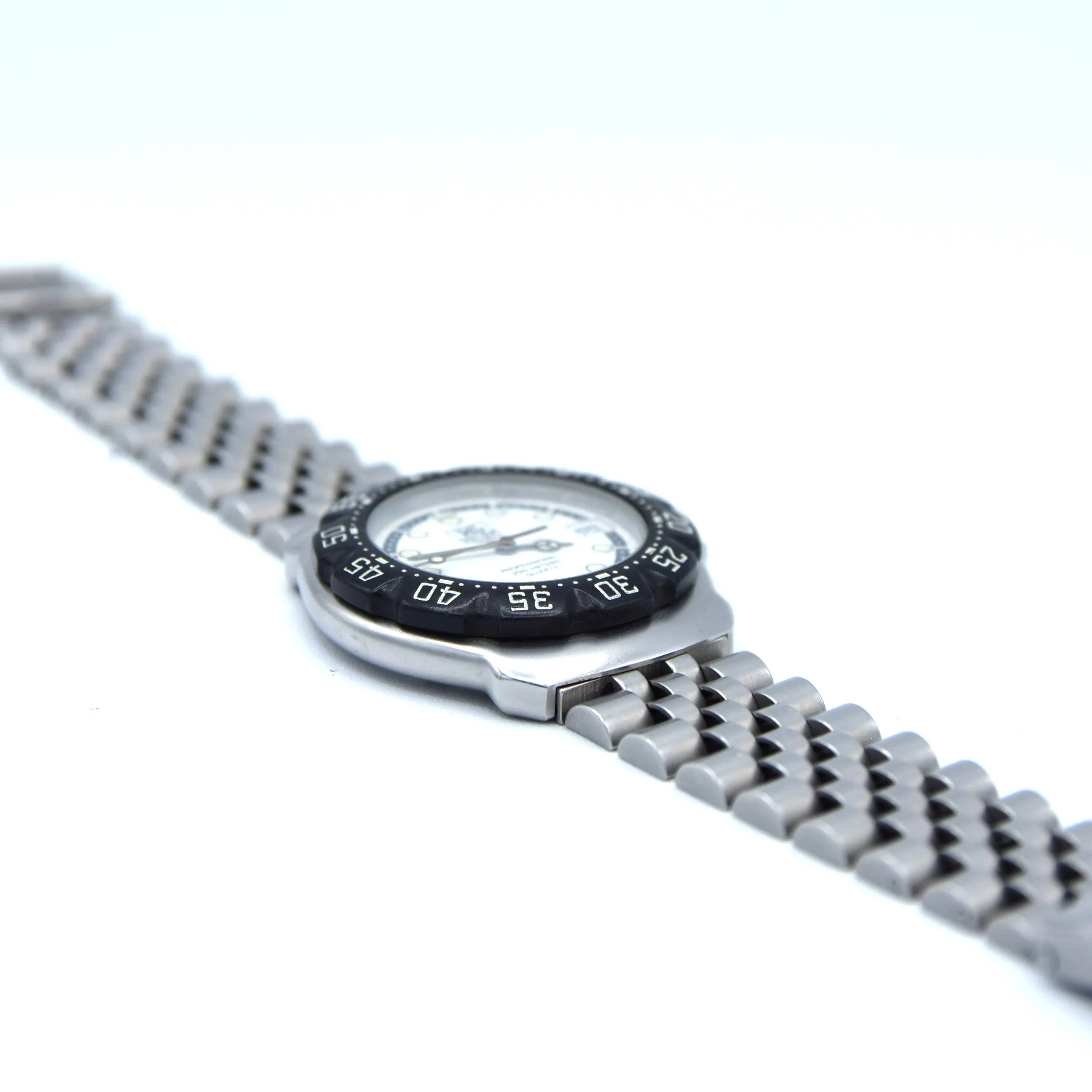 1998 TAG Heuer Formula 1 Series Dive Watch Model WA 1218 in 34mm Stainless Steel Full Box & Papers Set