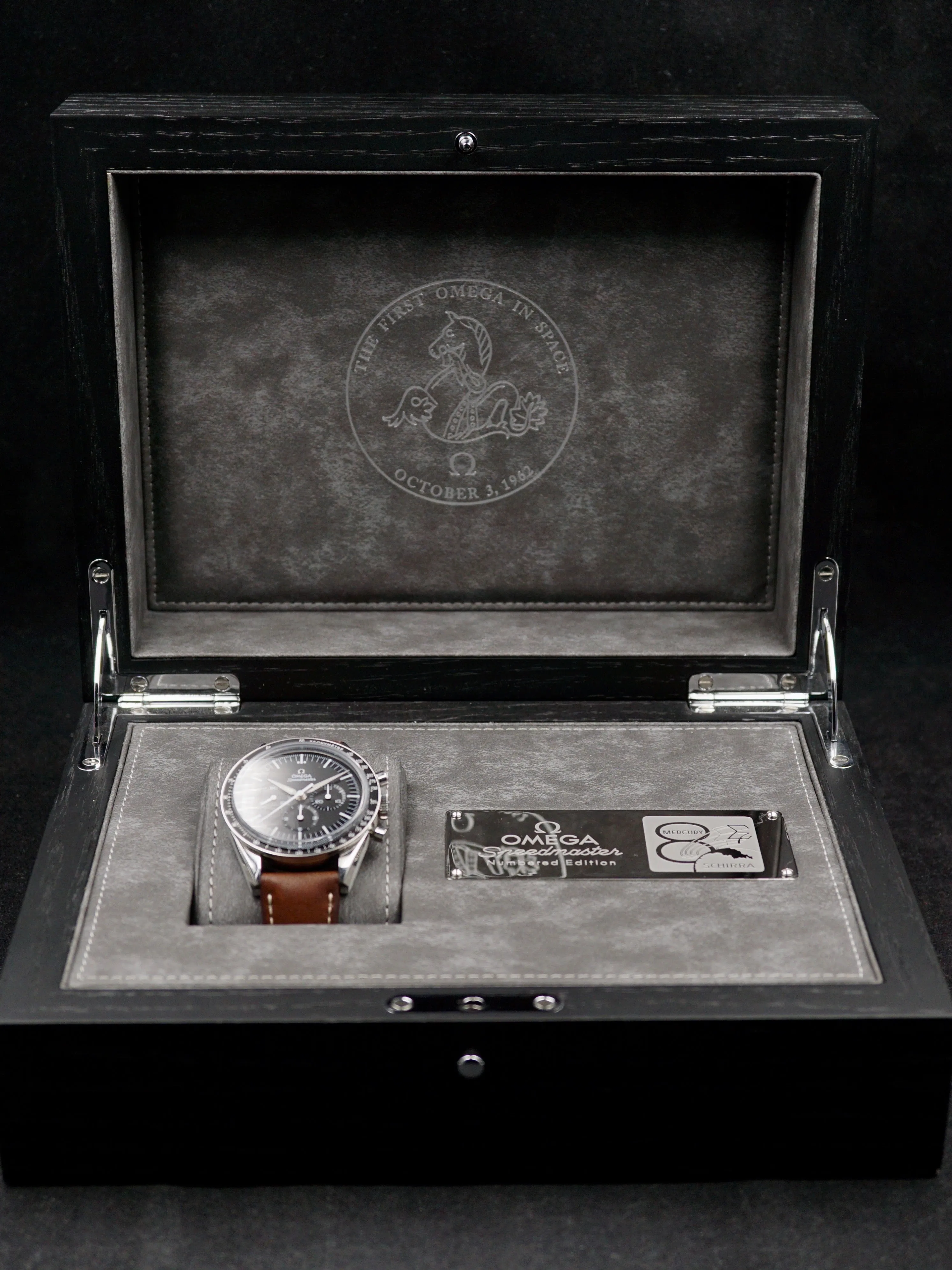 2012 Omega Speedmaster “First Omega In Space” Reissue w/ Box and Booklets