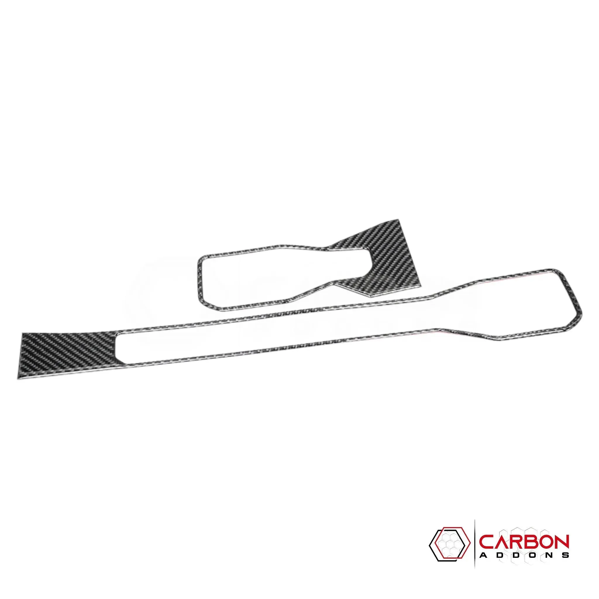 2024  S650 Ford Mustang Real Carbon Fiber Dashboard AC Vent Trim Overlays
