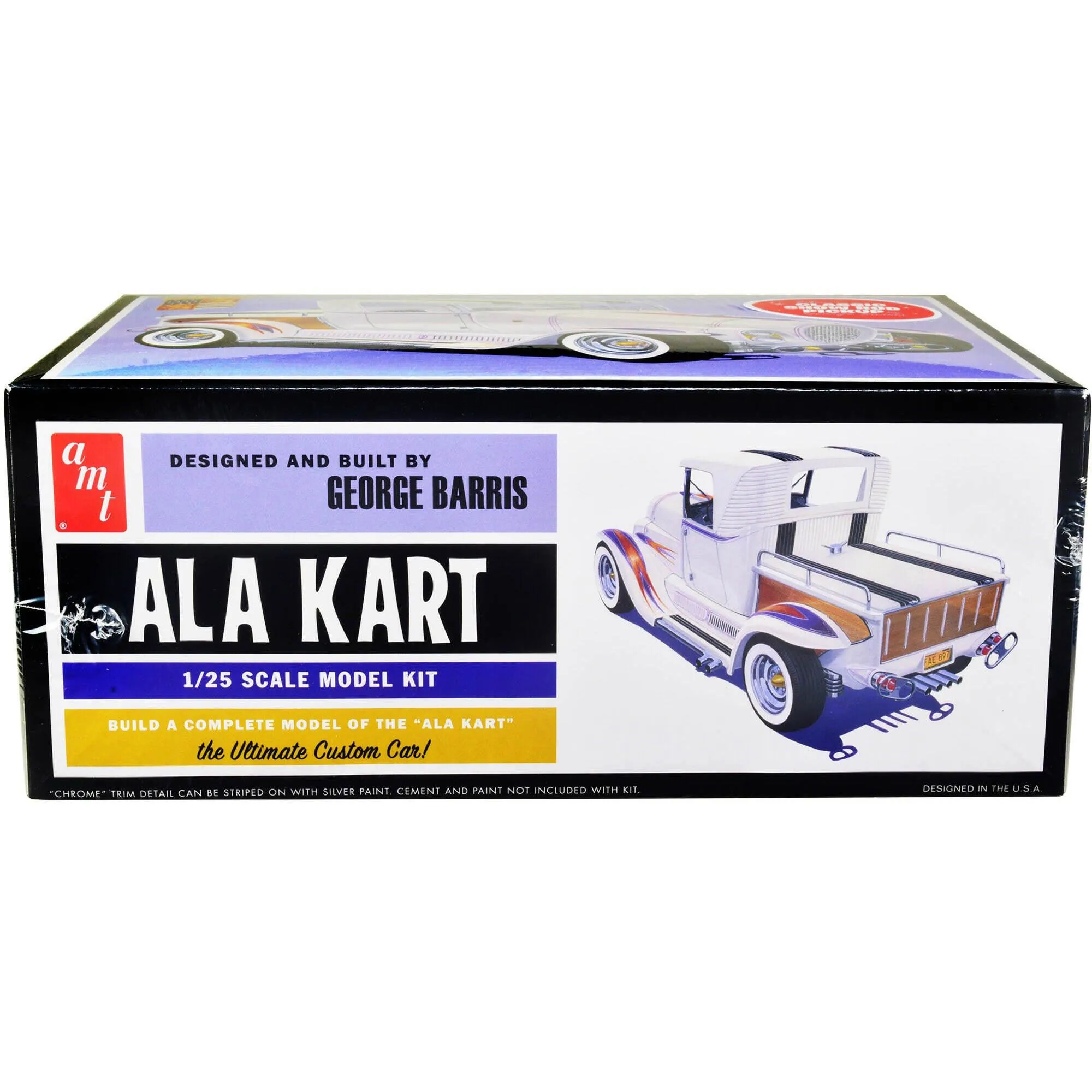 AMT 1/25 Scale Pickup Truck Kit - Skill 2 George Barris Ala Kart with Vinyl Tires
