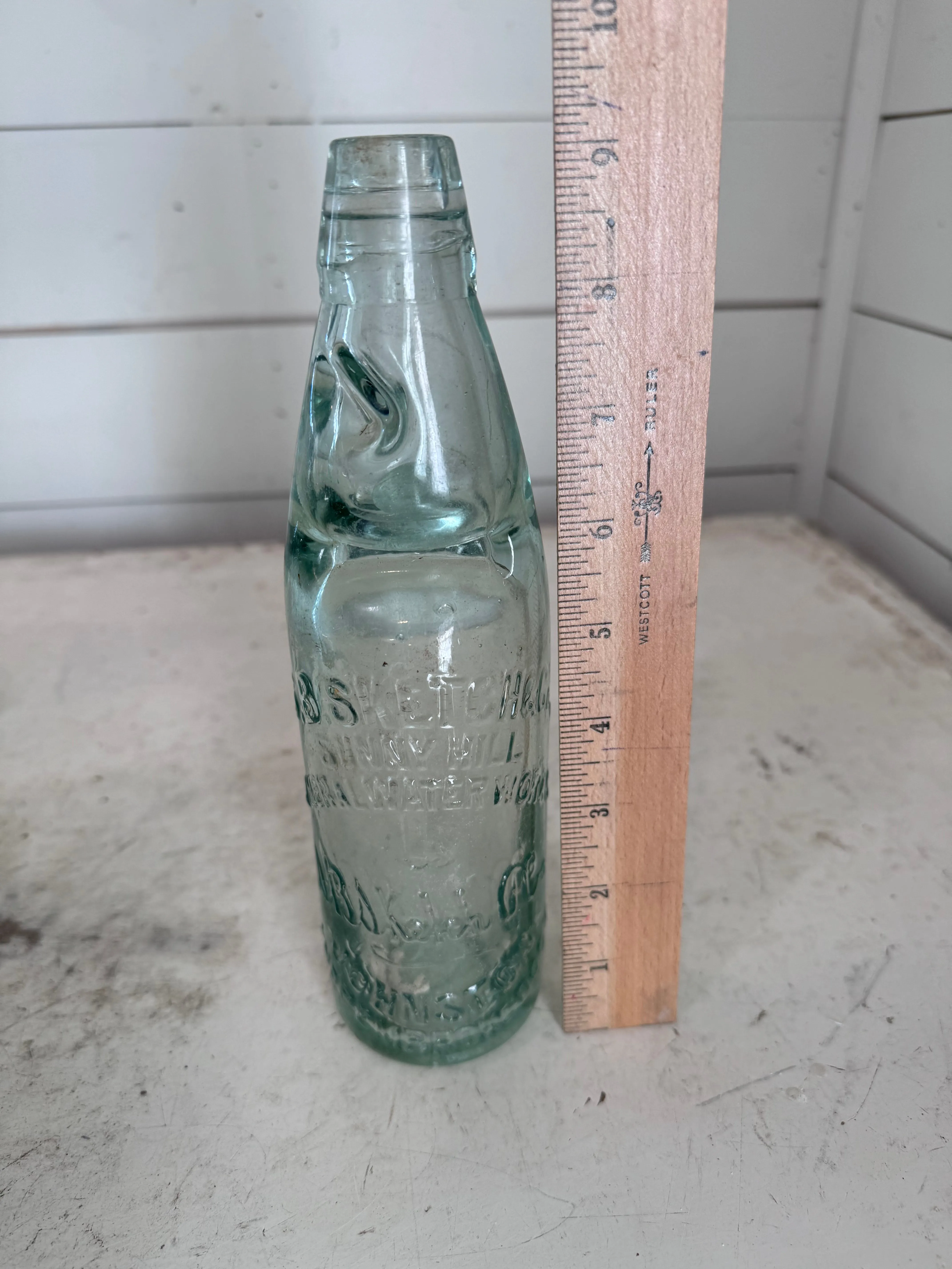 Antique English Soda Bottles - Sold Individually