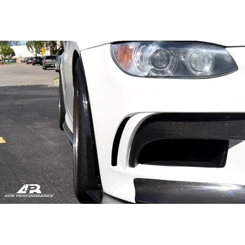 APR Front Bumper Canards BMW M3 E90/E92 (08-13)  [Carbon Fiber] Bumper Spats Pair CF-549003