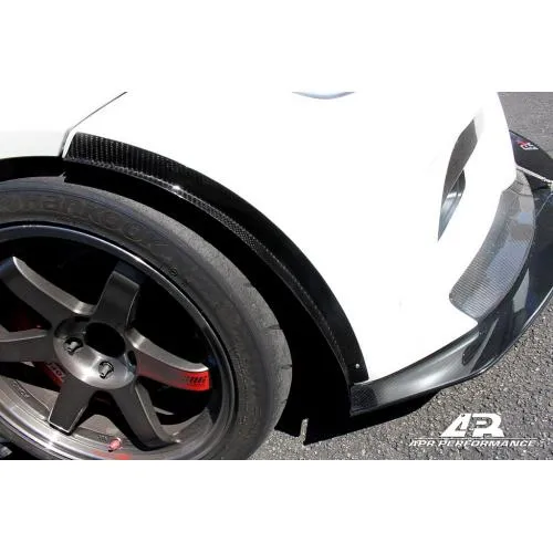 APR Front Bumper Canards BMW M3 E90/E92 (08-13)  [Carbon Fiber] Bumper Spats Pair CF-549003