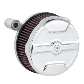 Arlen Ness Big Sucker Air Cleaner for Harley Twin Cam models - Chrome Knuckle - 18-756