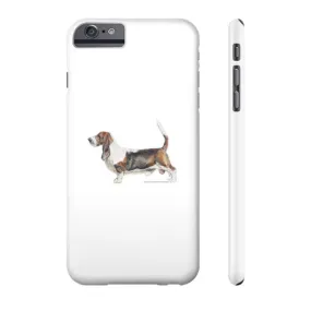 Basset Hound Illustration Phone Case