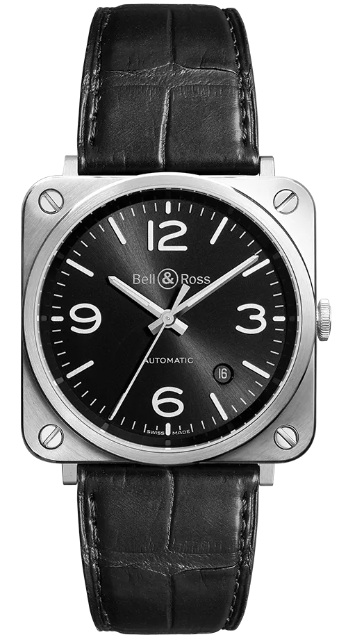 Bell & Ross Watch BRS 92 Officer Black
