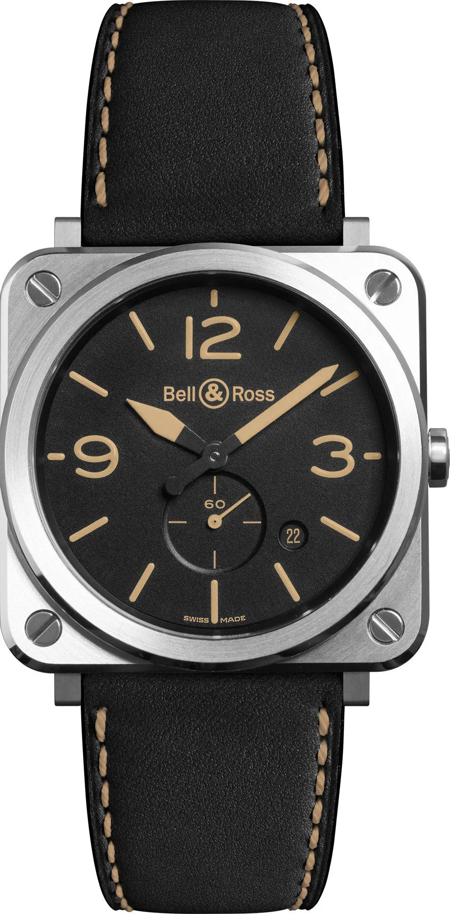 Bell & Ross Watch BRS Steel Heritage