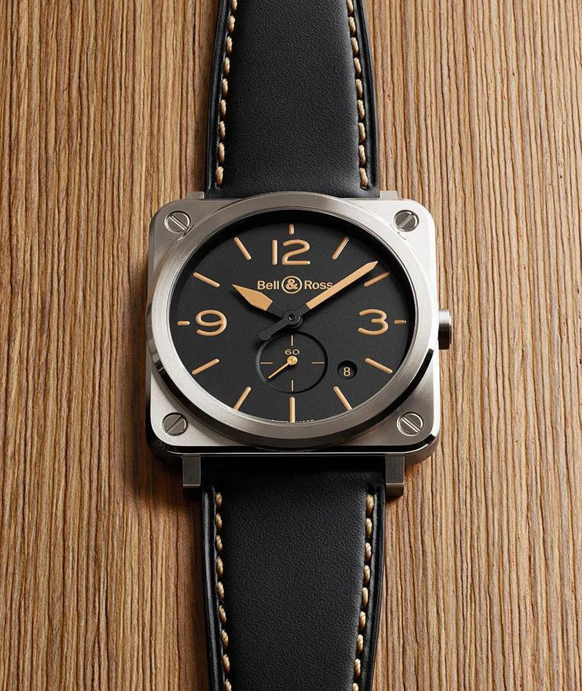 Bell & Ross Watch BRS Steel Heritage