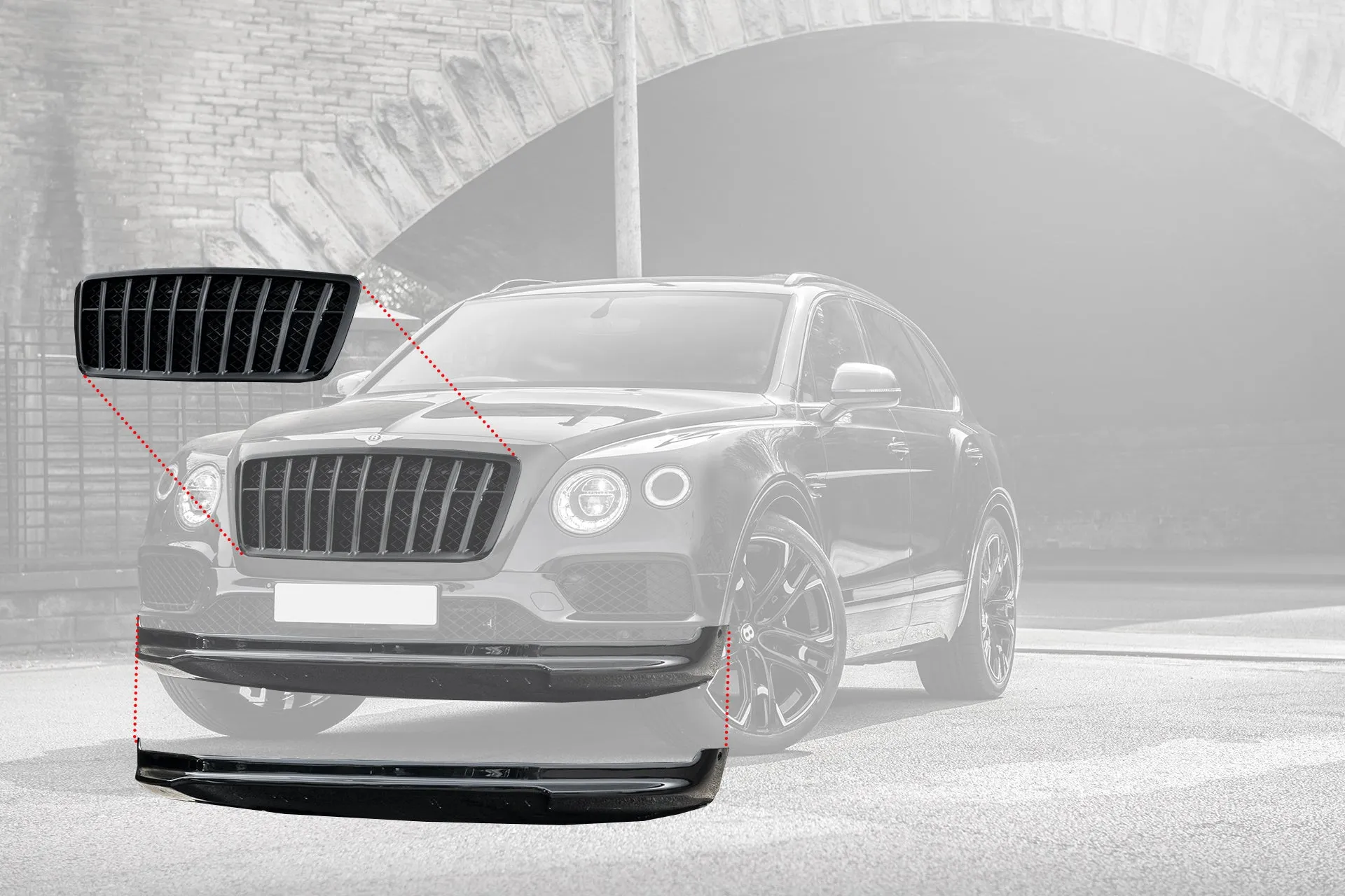 Bentley Bentayga (2016-2020) Exposed Carbon Body Kit