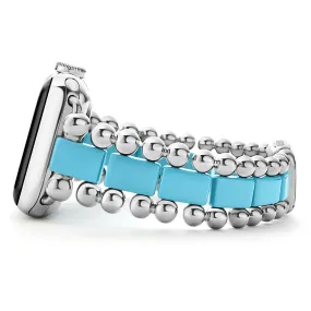 Blue Ceramic Watch Bracelet 38-44mm