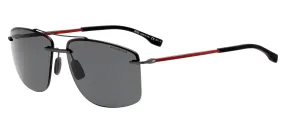 BOSS 1033/F/S MATTE DARK RUTHENIUM 64