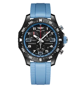 Breitling Endurance Pro 38 Watch with Baby Blue Strap