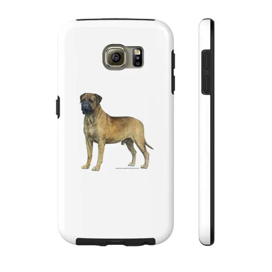 Bullmastiff Illustration Phone Case