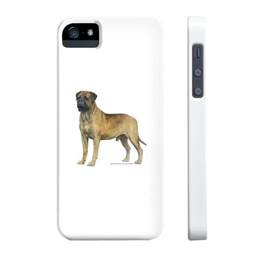Bullmastiff Illustration Phone Case