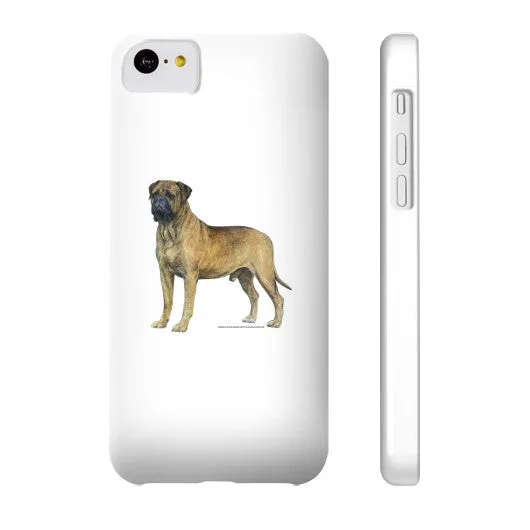 Bullmastiff Illustration Phone Case