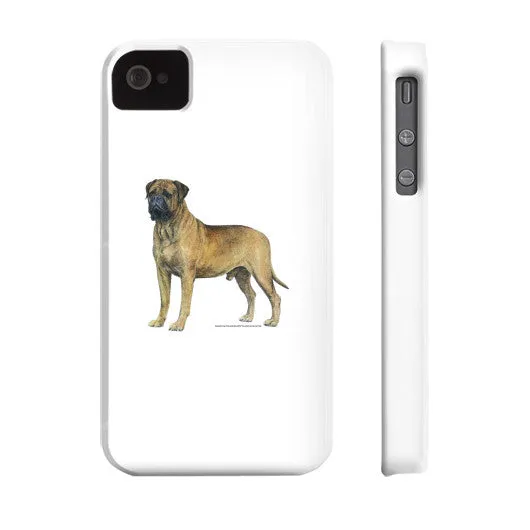 Bullmastiff Illustration Phone Case
