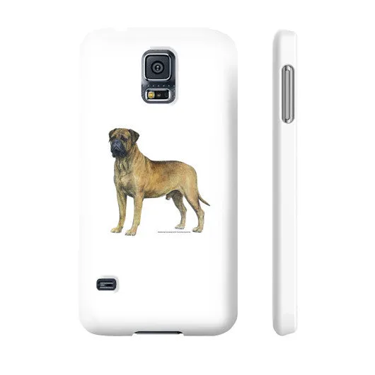 Bullmastiff Illustration Phone Case