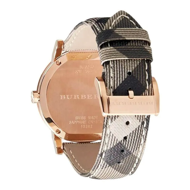 Burberry The City Rose Gold Face Women's Watch BU9040