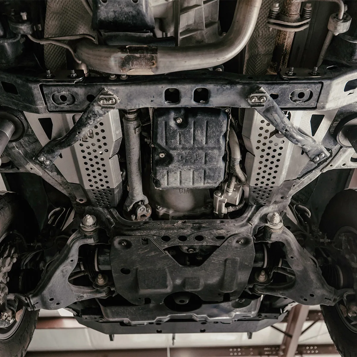 Cali Raised Catalytic Converter Shield Fits 2016 - 2023 Tacoma