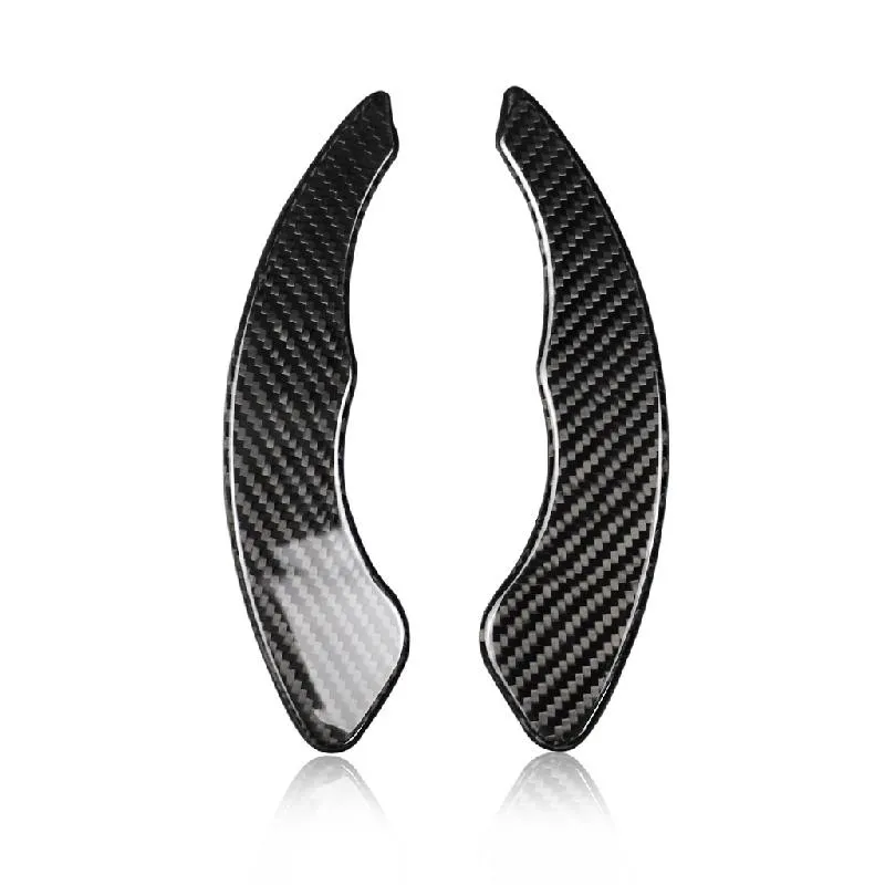 Carbon Fiber Paddle Shifter Extensions for Compatible with MK7 & MK7.5 Models (2014-2020) (Gross Dry Prepreg Cloth)