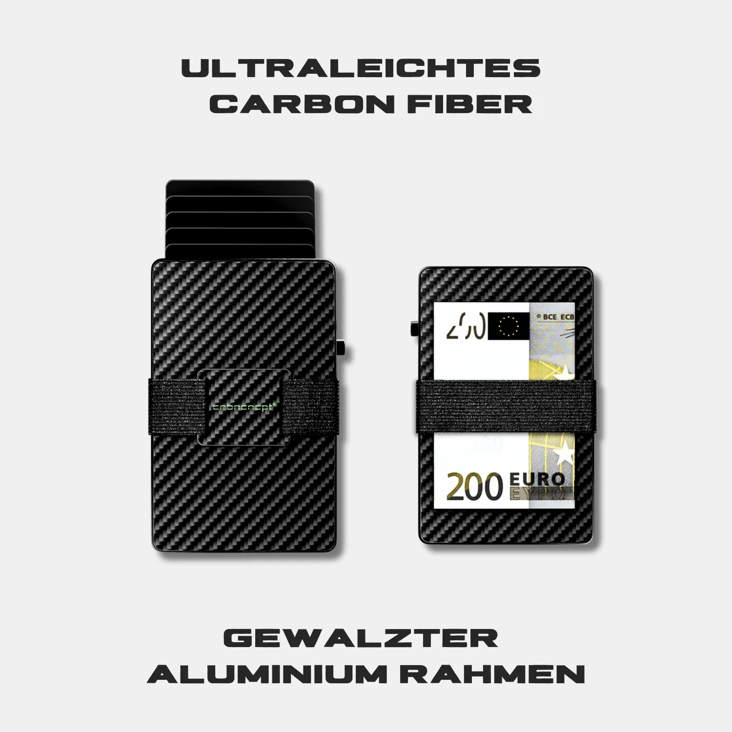 Carbon Fiber Smart Kartenetui