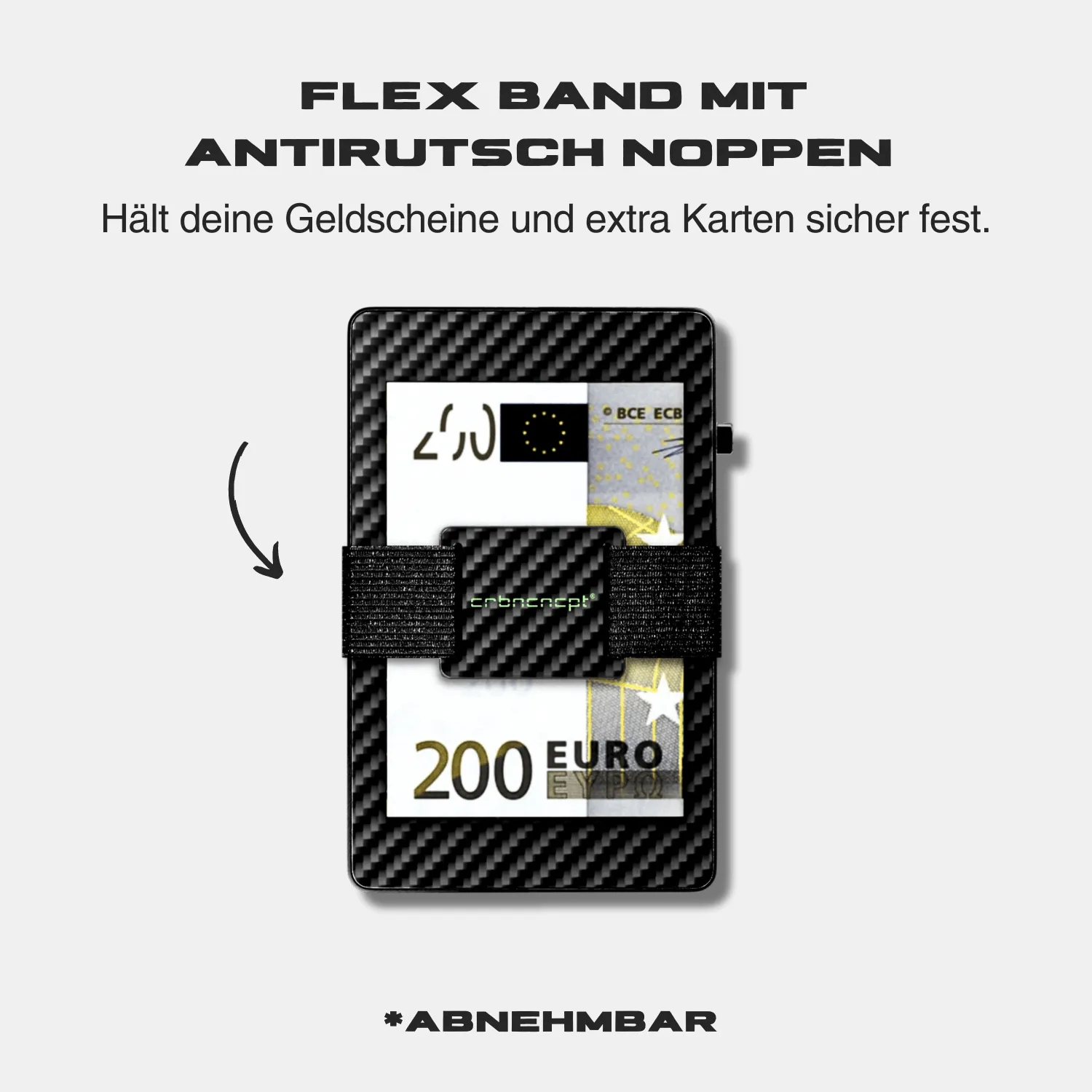 Carbon Fiber Smart Kartenetui