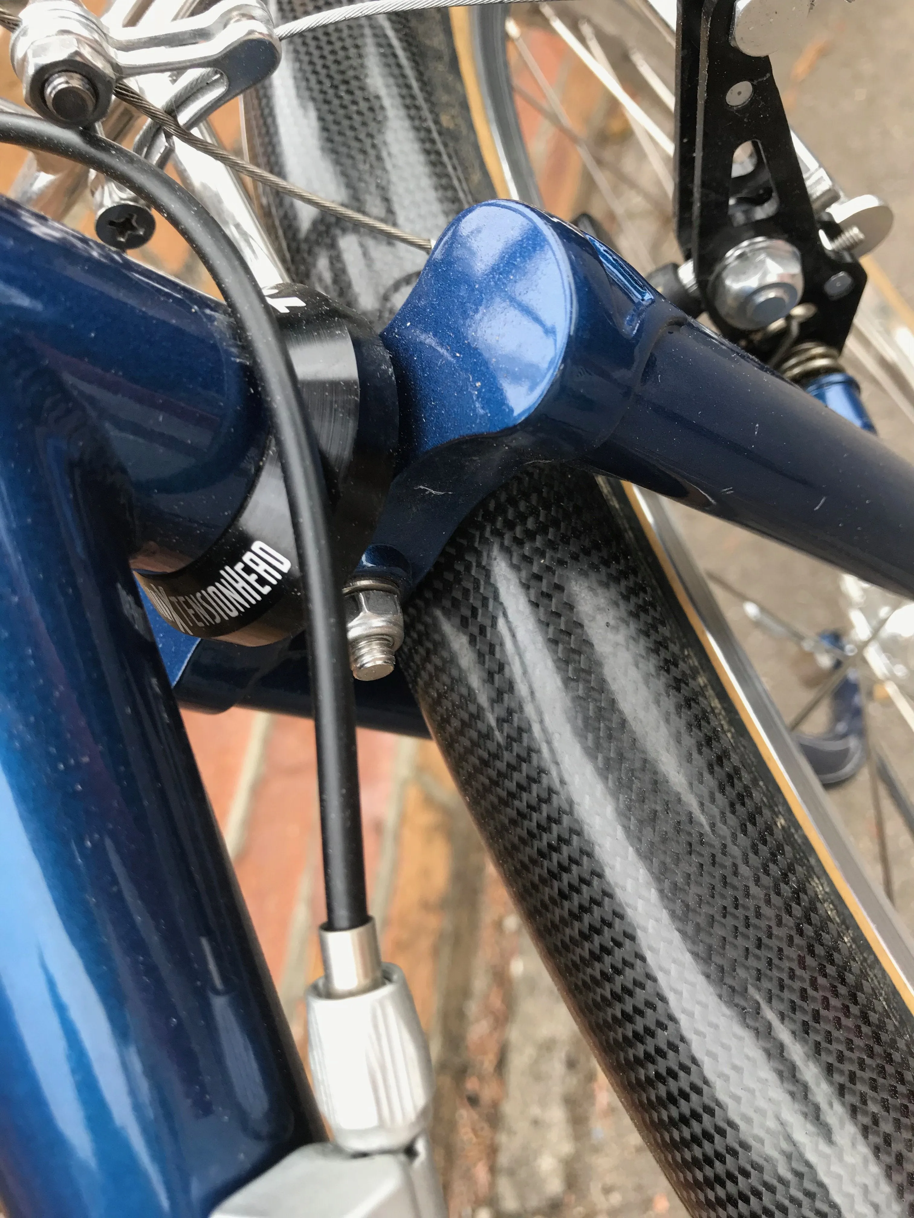 Carbon Fibre Mudguards 700C x 35/40/50mm and 650B x 45mm/50mm/58mm, 20" x 60mm